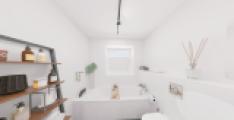 Badezimmer(KI Visualisierung)