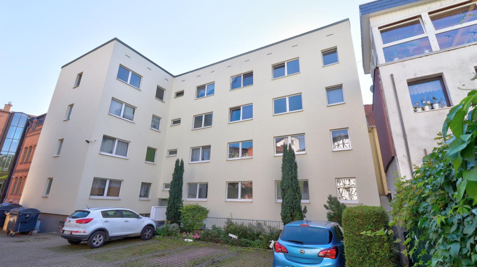 Rückseite des Hauses