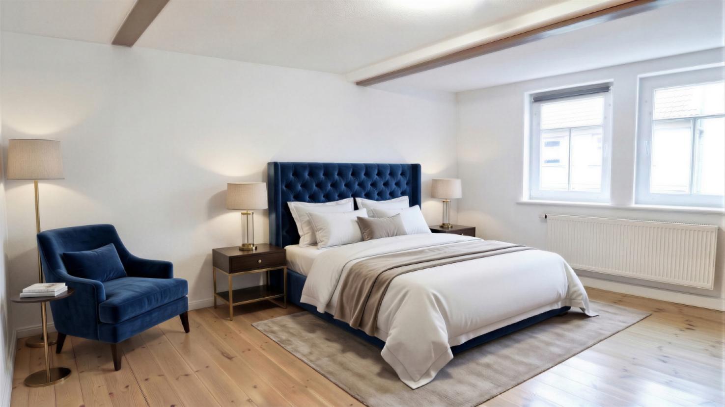 So könnte es aussehen: Schlafzimmer