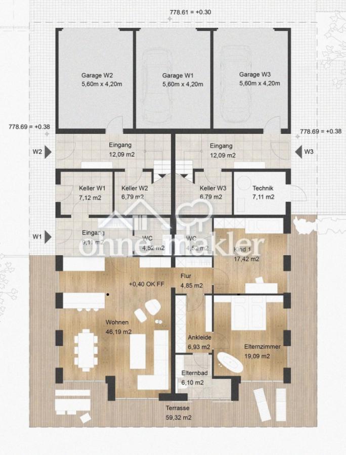 Grundriss EG