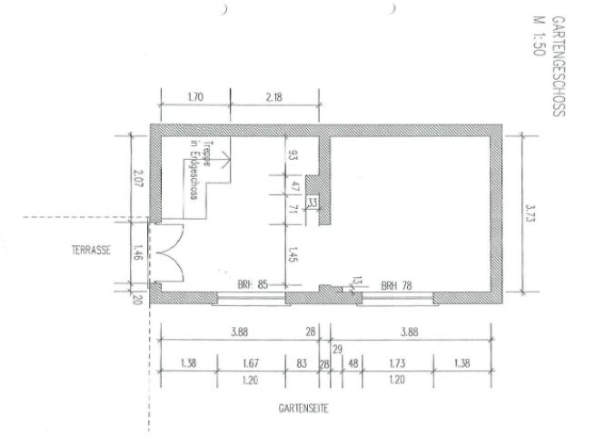 Grundriss Gartengeschoss