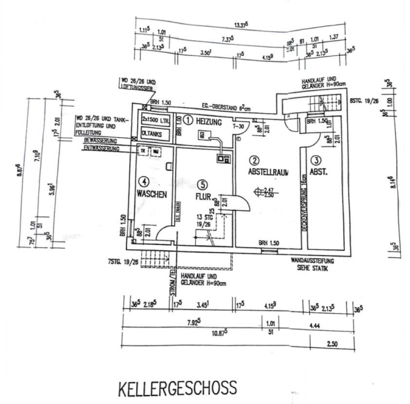 Grundriss Kellergeschoss