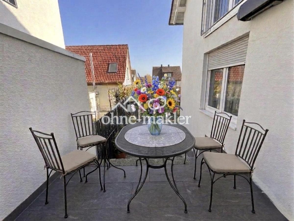 Terrasse seitlich