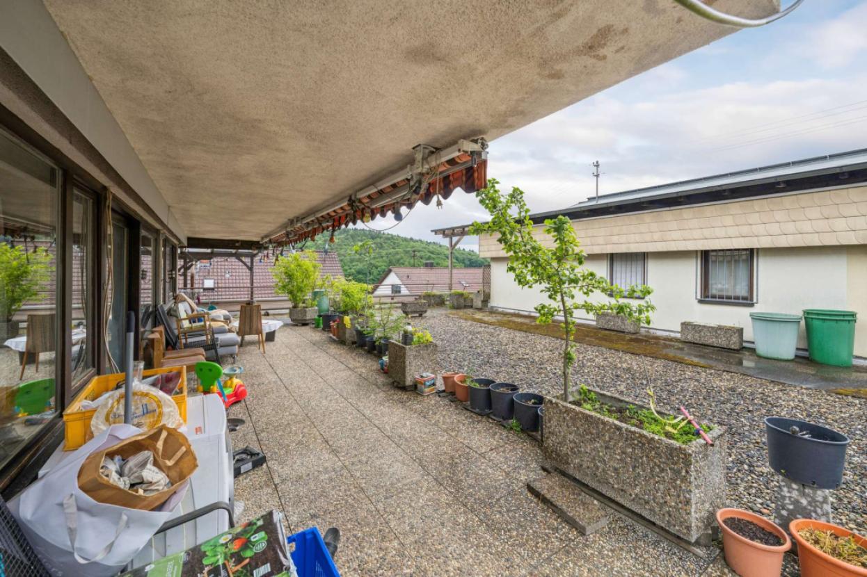 Wohneinheit Terrasse vermietet