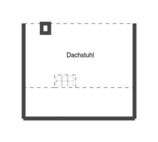 Grundriss Skizze Dachstuhl