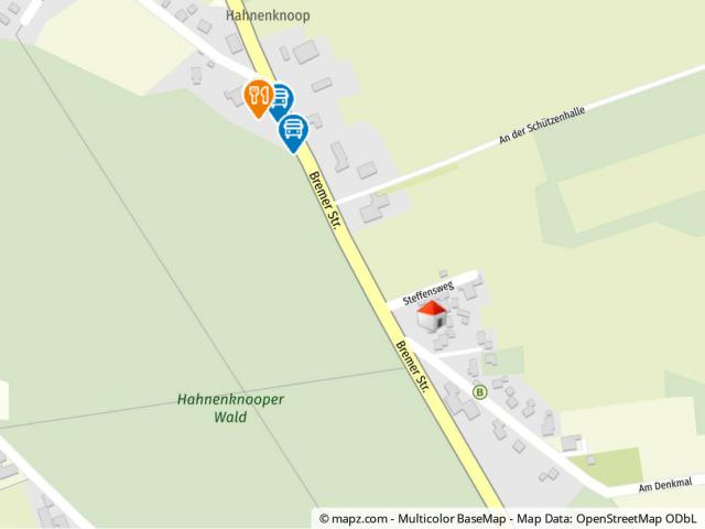 Geolyzer Kartenausschnitt