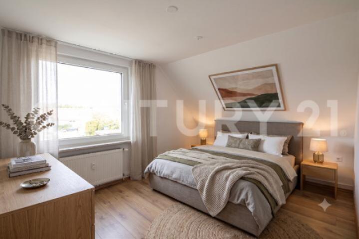 Schlafzimmer DG rts, Ki-möbliert