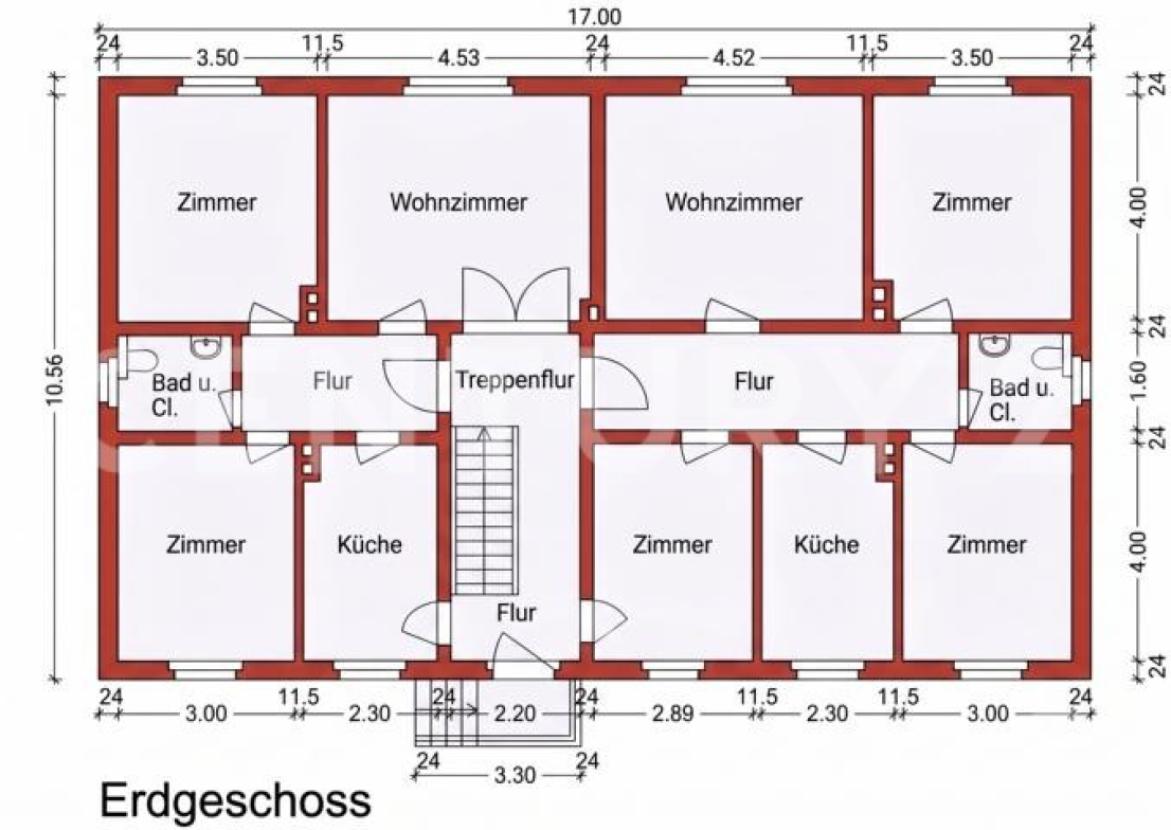 Grundriss, EG  (mit KI-verbessert)