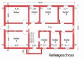Grundriss Kellergeschoss  (mit KI-verbessert)