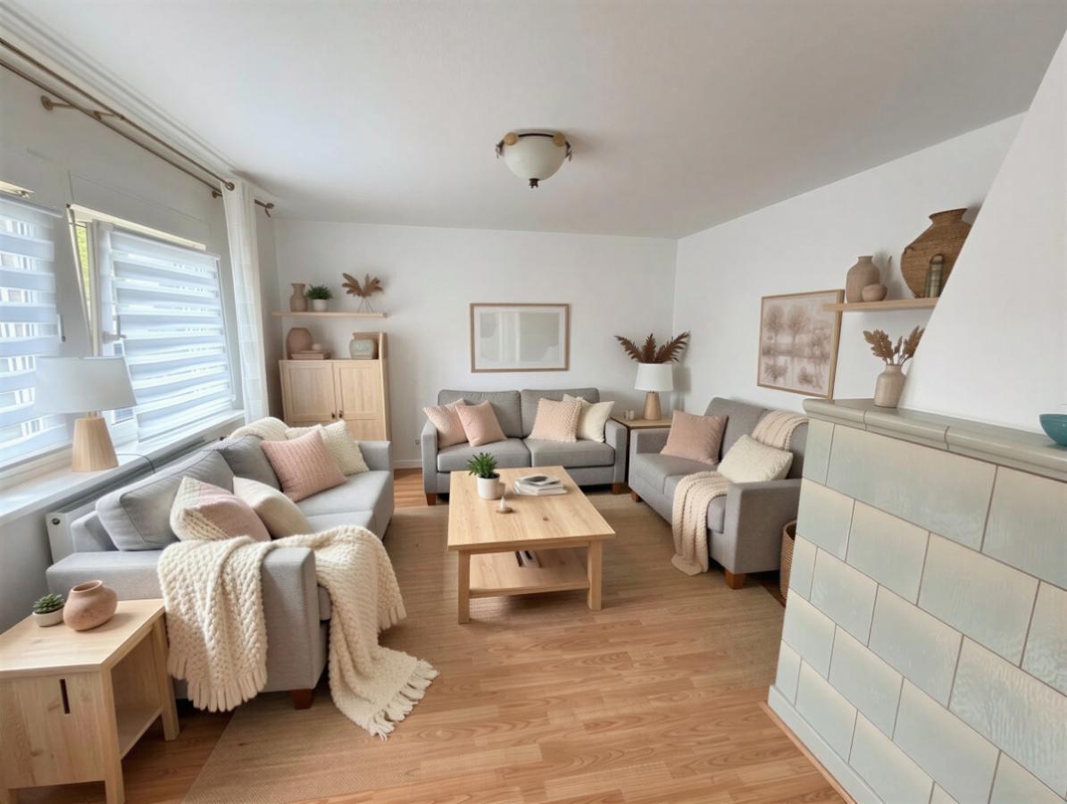 Wohnzimmer - Beispiel Neugestaltung