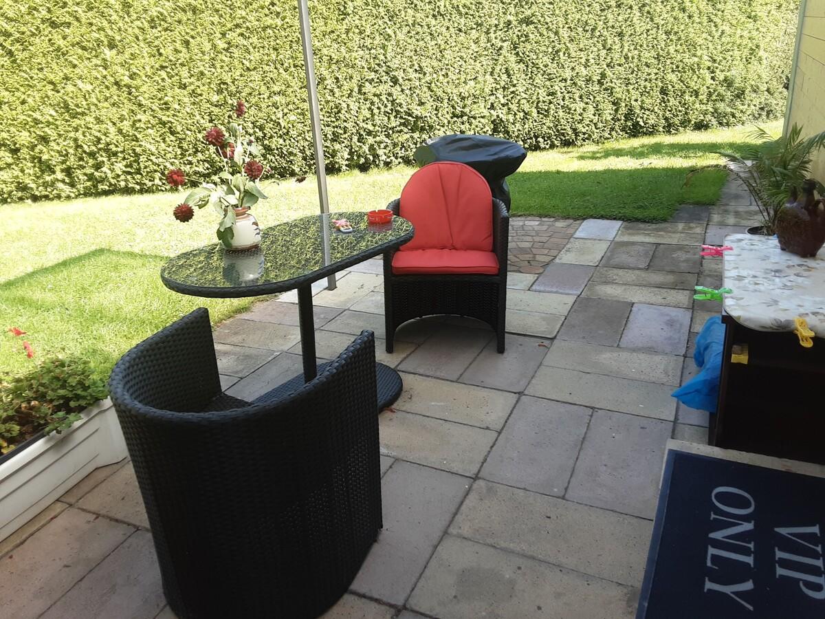 Terrasse Gartenhaus