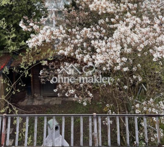 Blick vom Studio in Garten