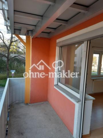 Balkon vor Wohnzimmer