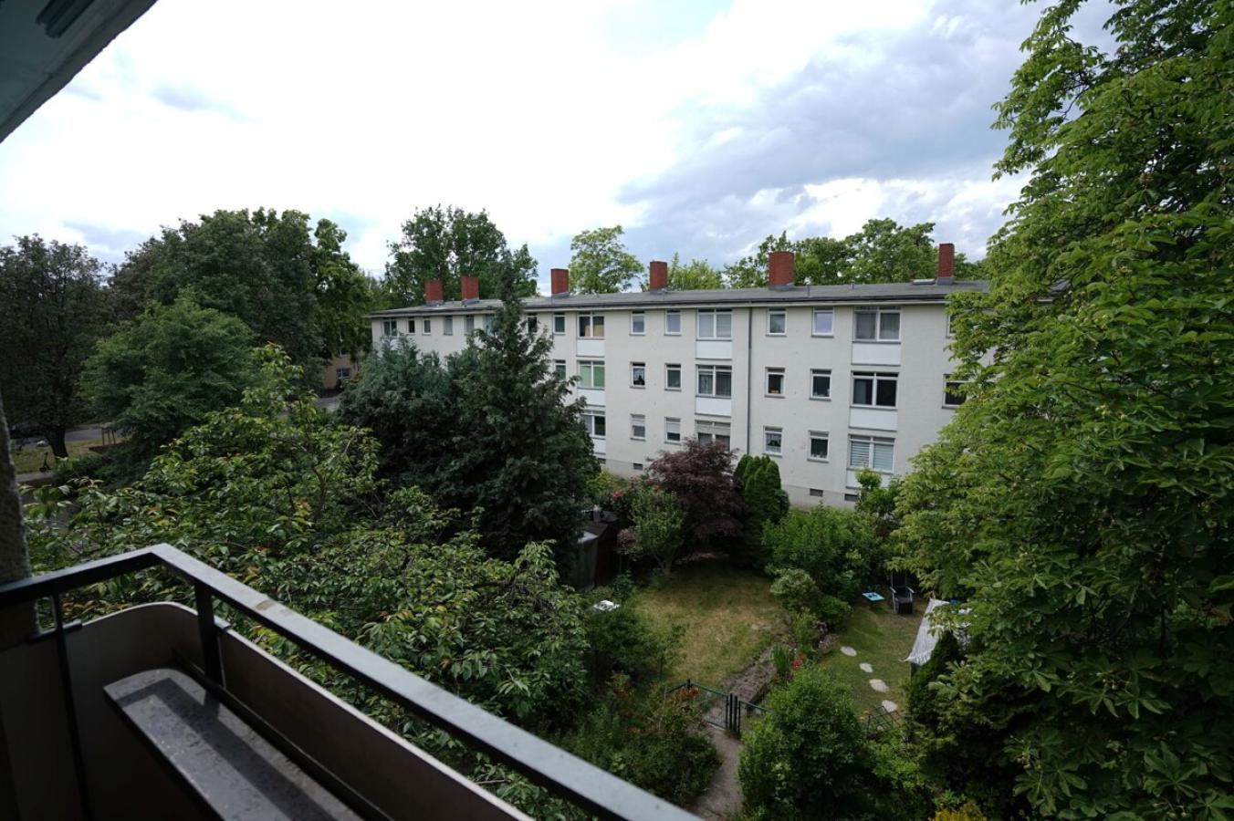 Blick vom Balkon