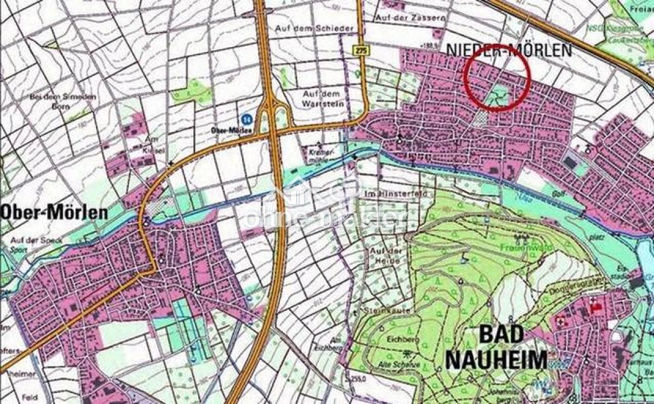 Lageplan Bad Nauheim 