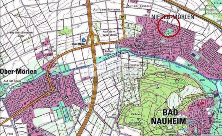 Lageplan Bad Nauheim 