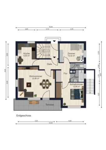 Grundriss Erdgeschoss