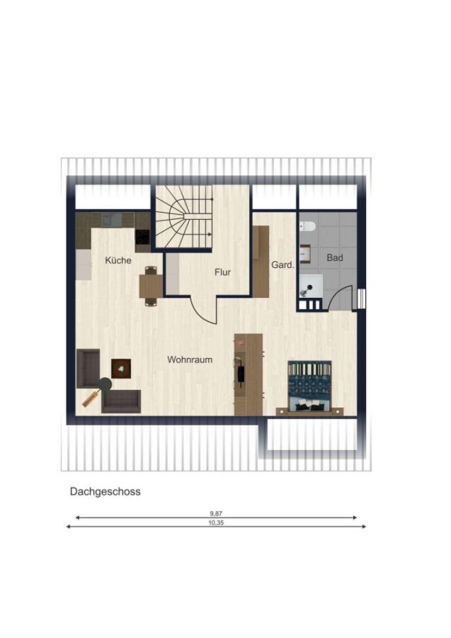 Grundriss Dachgeschoss