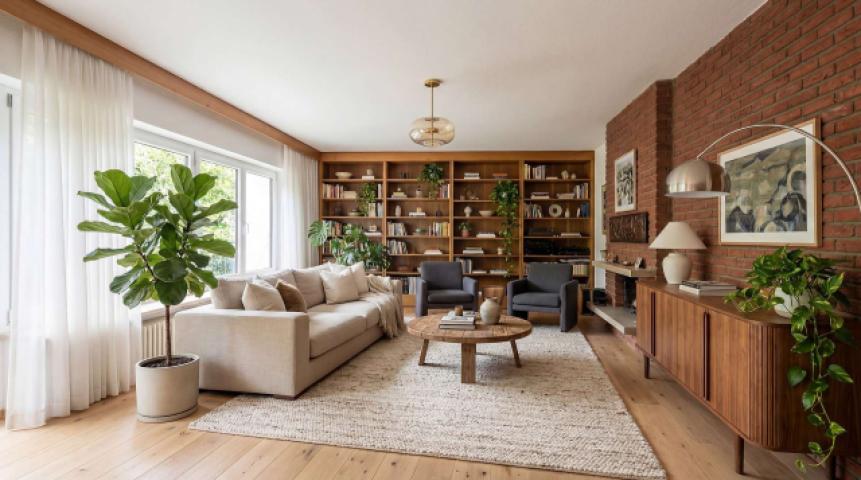 Wohnzimmer - Einrichtungsbeispiel