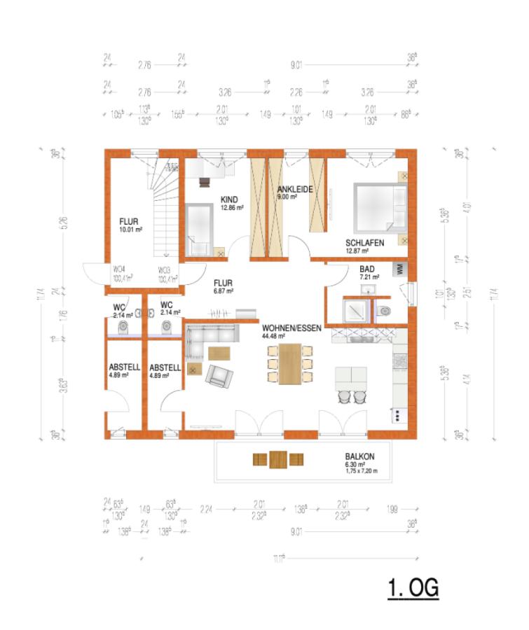 Grundriss OG