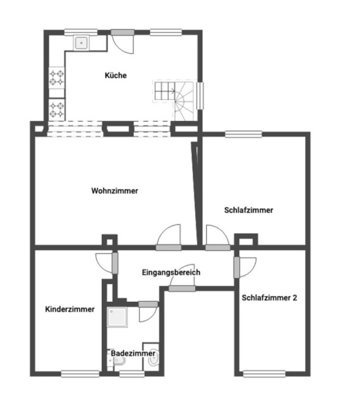 Grundriss Skizze EG
