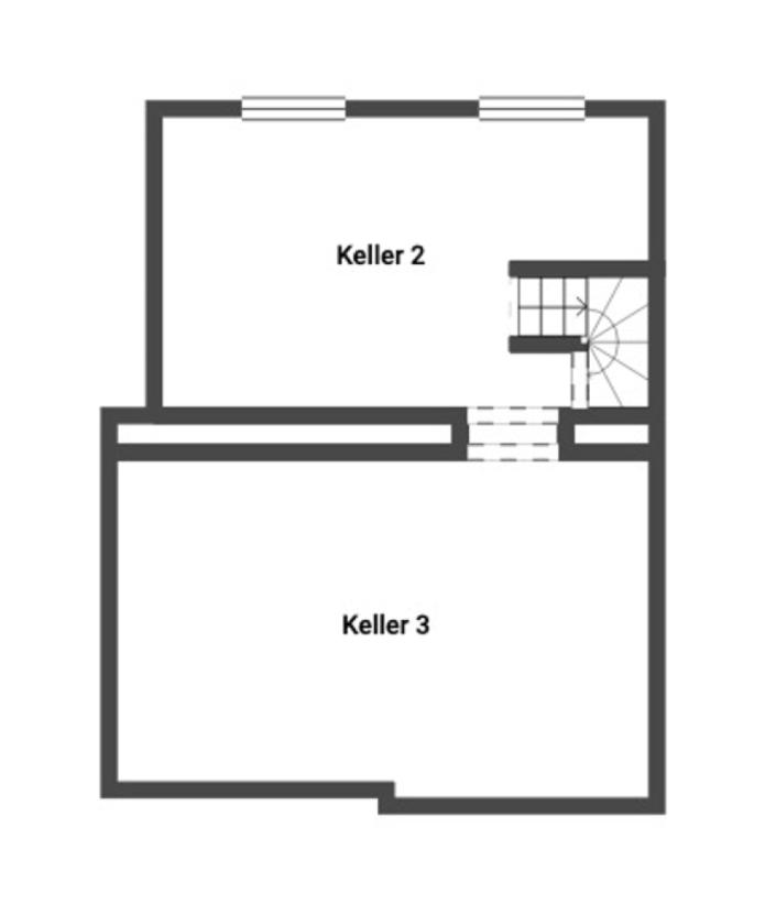 Grundriss Skizze UG