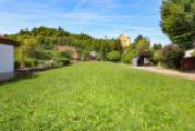 Blick zum Grundstück