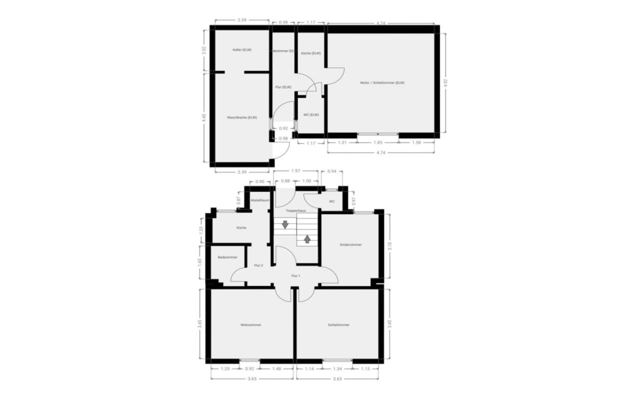 Grundriss Skizze EG