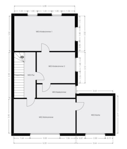 Grundriss 1. OG - MFH