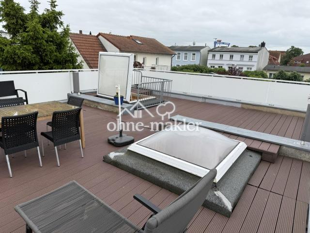 Großzügige Dachterrasse