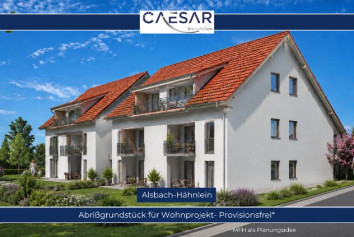 Abrißgrundstück für MFH, RH, oder Doppeläuser