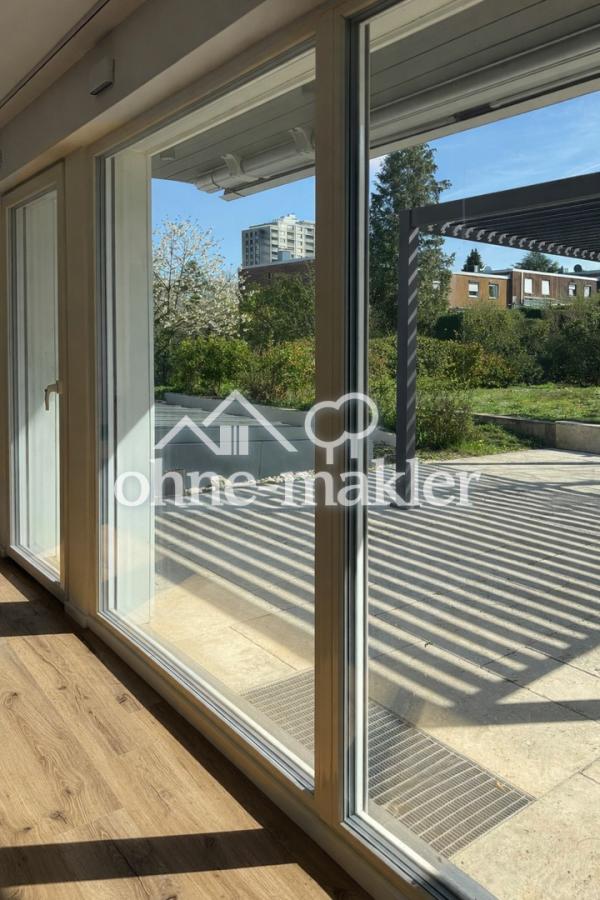 Blick zum Garten