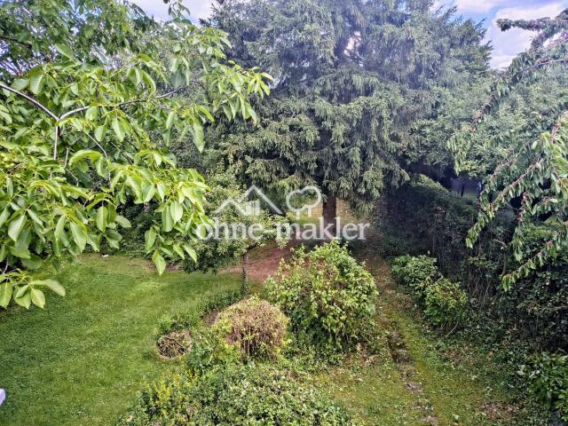 Gartenblick von Dachterrasse