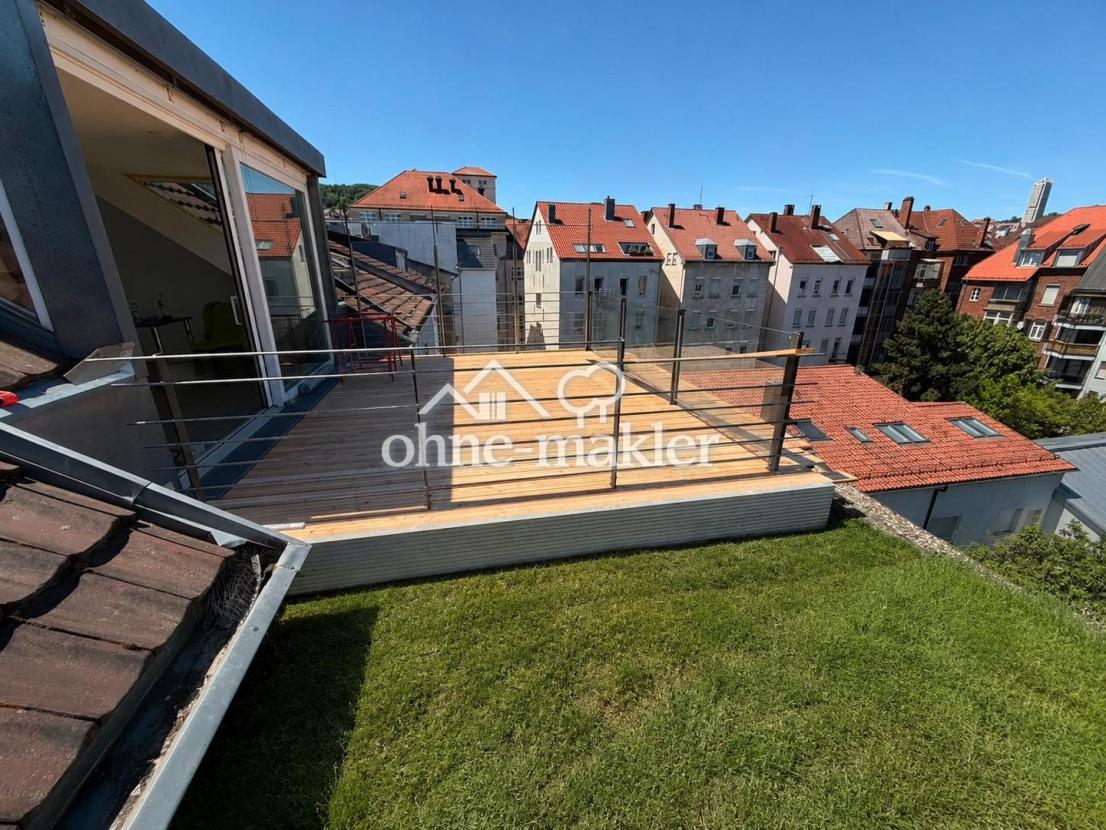Terrasse in den Innenhof