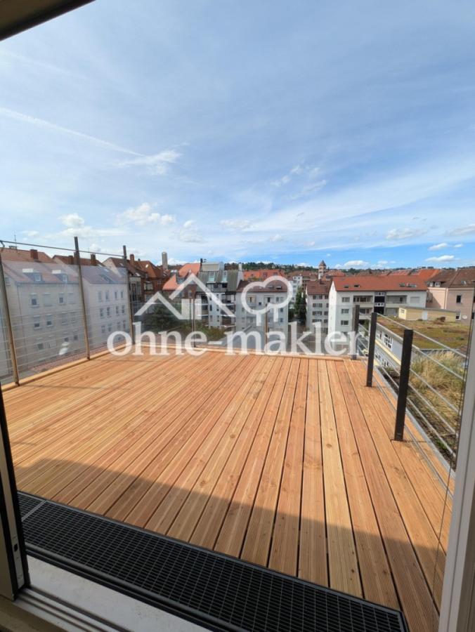 Blick über Stuttgart West