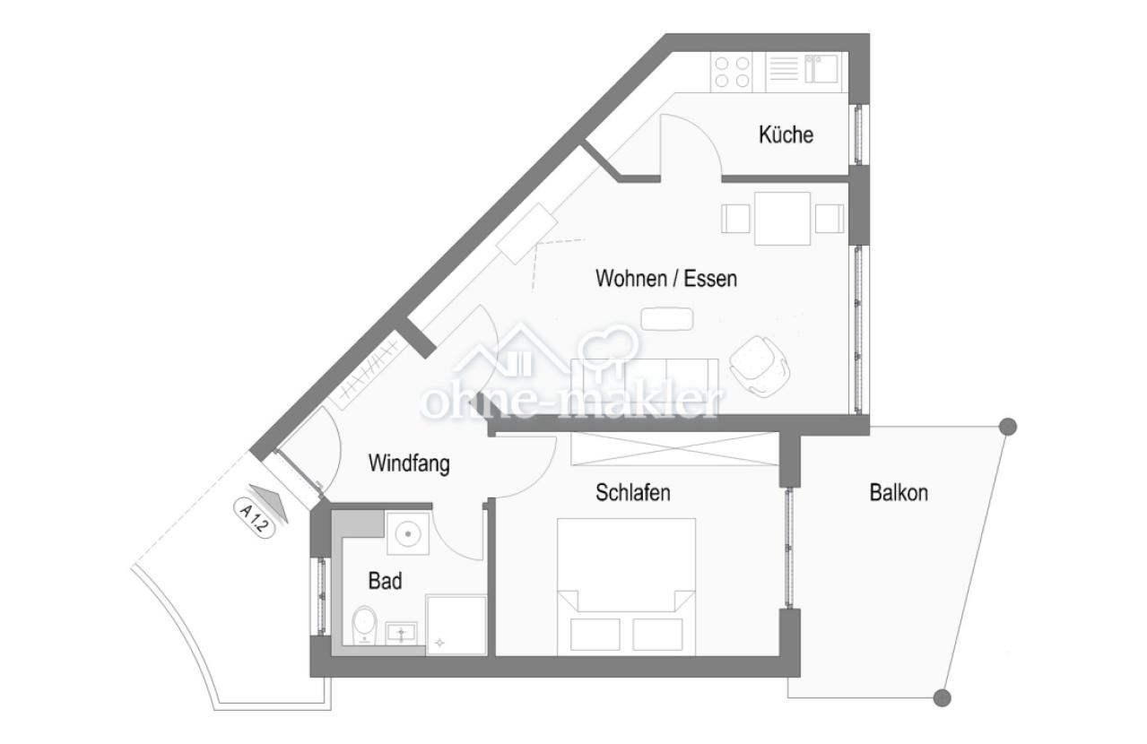 Wohnungsgrundriss