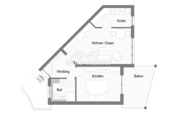 Wohnungsgrundriss