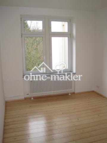 Schlafzimmer leer
