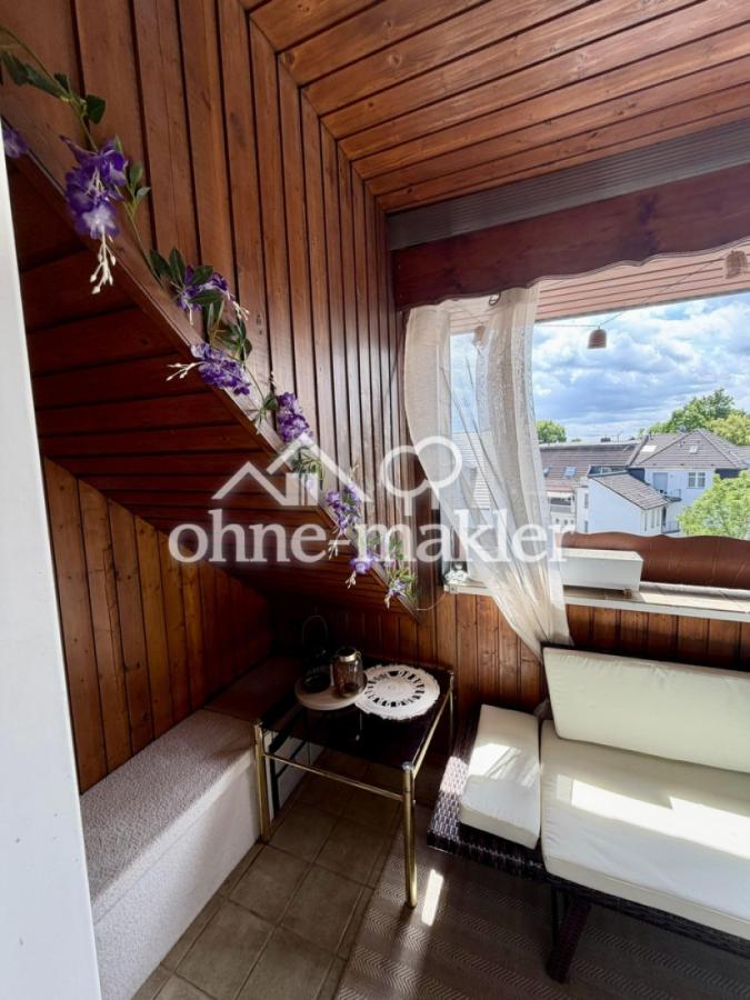 Aktuelle Möblierung Loggia