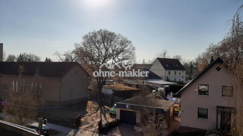 Blick vom Balkon