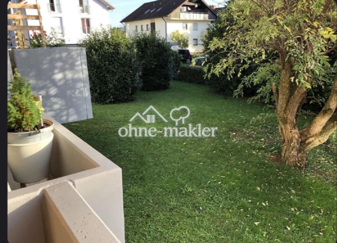Blick vom Balkon