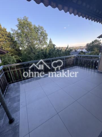 Ausblick Balkon