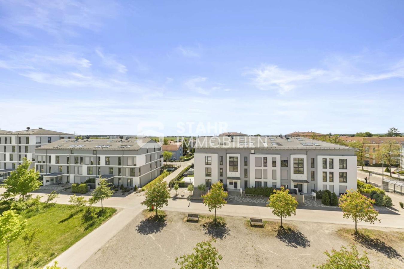Blick vom Balkon 