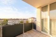 Blick vom Balkon 