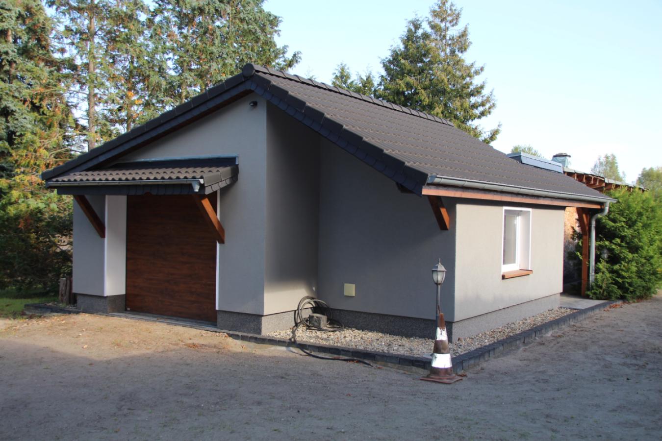 Garage mit Werkstatt