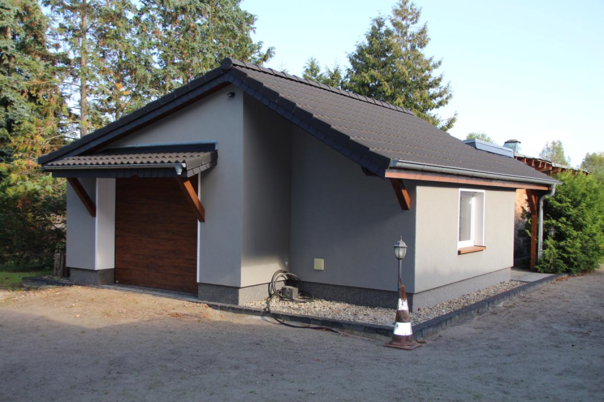 Garage mit Werkstatt