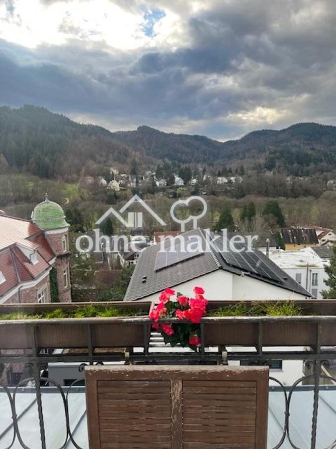 Aussicht vom Balkon