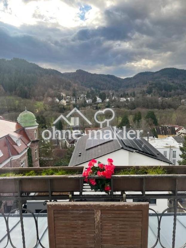 Aussicht vom Balkon