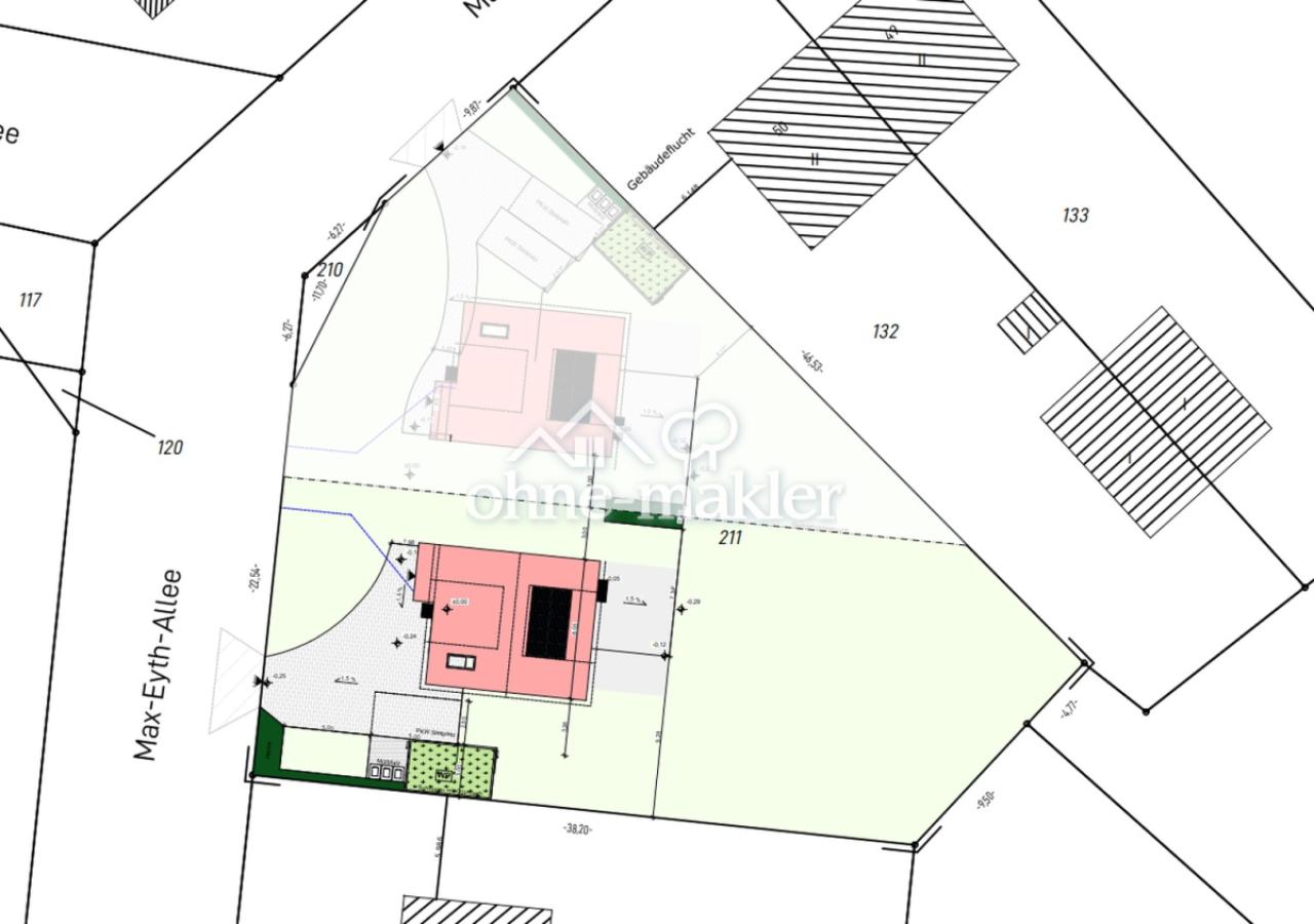 Skizze Einfamilienhaus