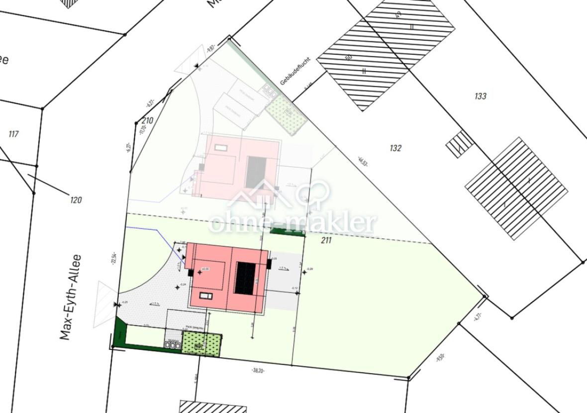 Skizze Einfamilienhaus